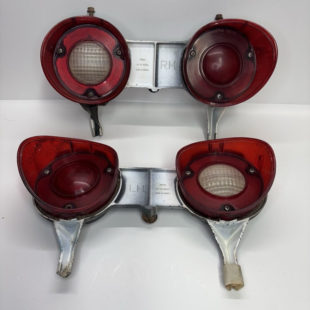 1971 1972 Chevy Chevelle Malibu Tail Light Lamps‎ Lens Housing Backup Taillight